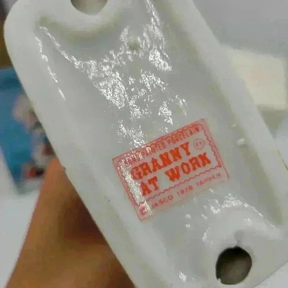 Vintage Granny At Work Holiday Christmas Jasco 1978 New OPEN BOX - Picture 2 of 10